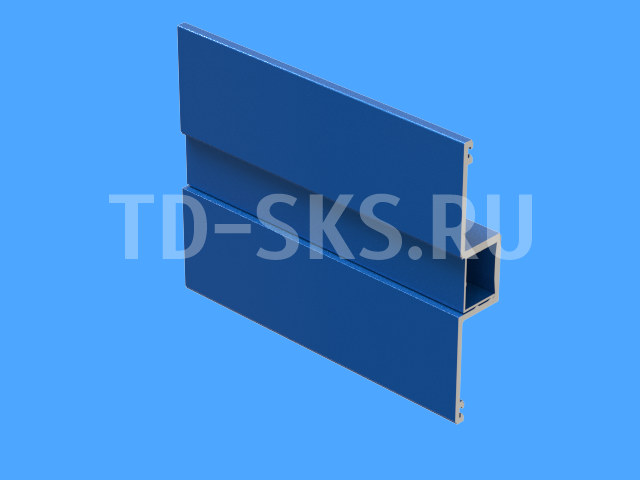 Ламель фасадная DAARTS F201-24 вид сбоку